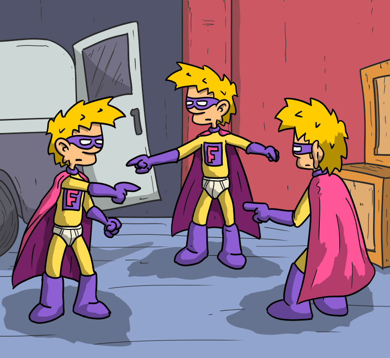 Superflu pointe Superflu du doigt